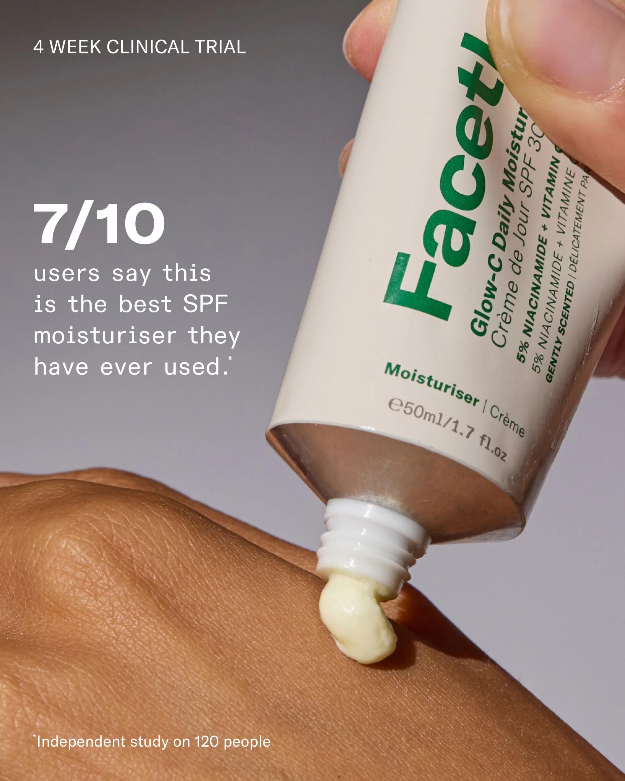 Glow-C Daily Moisturiser SPF 30 - Image 2