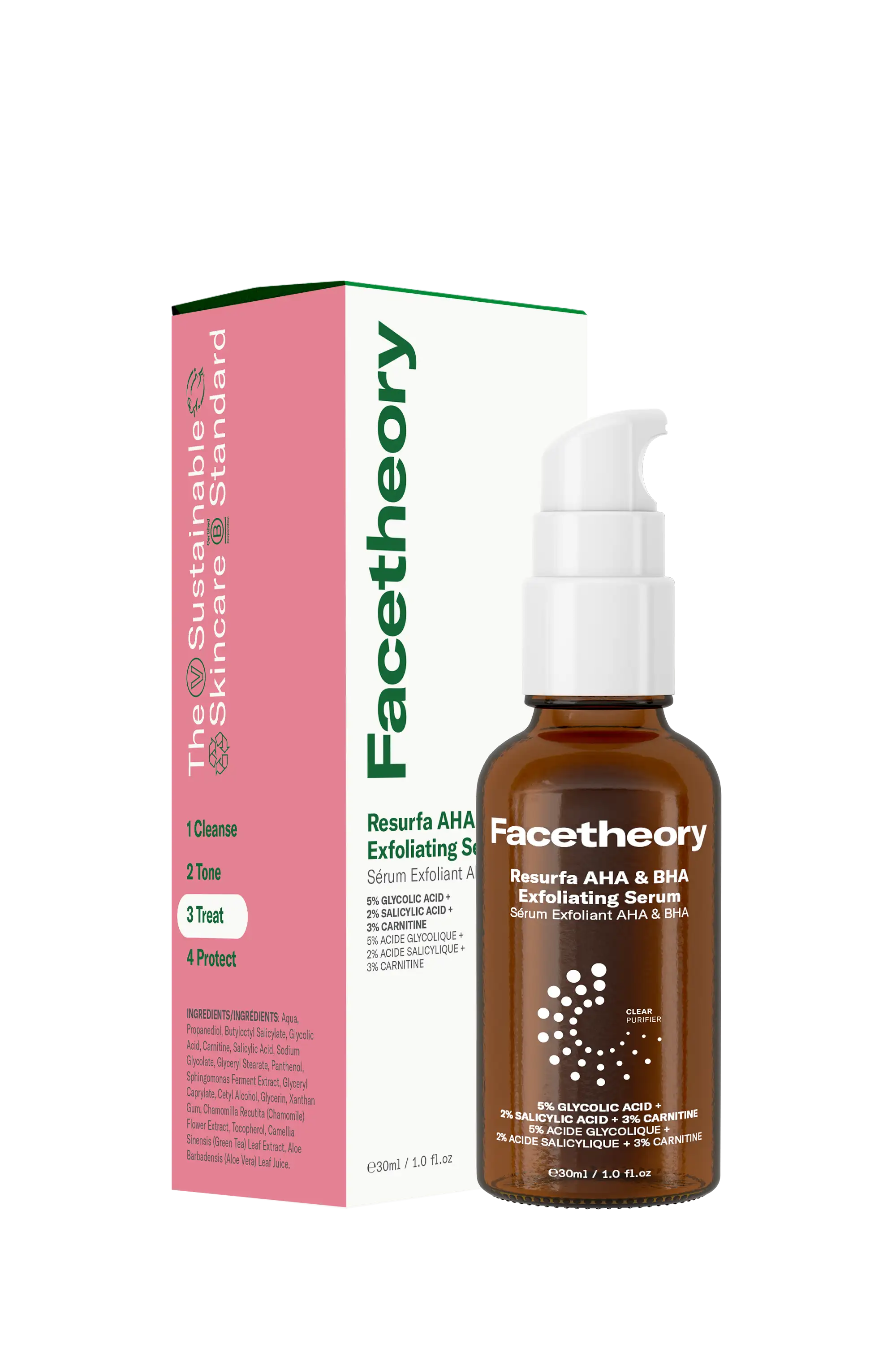 Resurfa AHA & BHA Exfoliating Serum - Image 3